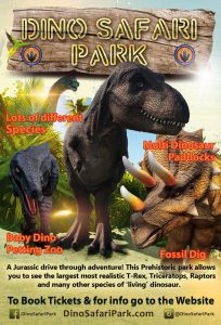 safari park dinosaur ticket price